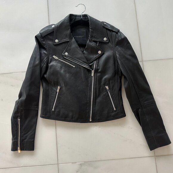 Club Monaco Leather Jacket - Picture 1 of 3